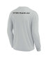Фото #3 товара Men's and Women's Gray Inter Miami CF Super Soft Long Sleeve T-shirt
