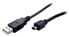 Фото #2 товара ShiverPeaks BS77162 - 1.8 m - USB A - Mini-USB B - USB 2.0 - 480 Mbit/s - Black