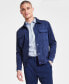 Фото #1 товара Men's Regular-Fit Stretch Faux-Suede Chore Jacket, Created for Macy's