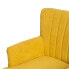 Фото #5 товара Кресло 63 x 50 x 83 cm Синтетическая ткань Деревянный Жёлтый