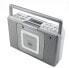 Soundmaster BCD480 - Analog - FM,PLL - Player - CD,CD-R,CD-RW - LCD - Blue