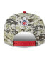 Фото #4 товара Men's Camo, Scarlet Tampa Bay Buccaneers 2023 Salute To Service 9FIFTY Snapback Hat