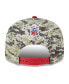 Men's Camo, Scarlet Tampa Bay Buccaneers 2023 Salute To Service 9FIFTY Snapback Hat