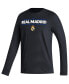 ფოტო #2 პროდუქტის Men's Black Real Madrid Dassler Long Sleeve T-shirt