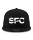 Men's Black Seattle Sounders FC Core 9FIFTY Snapback Hat