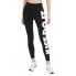 NIKE Sportswear Essential high waist leggings Черно-белый, XS - фото #2