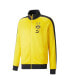 Men's Yellow Borussia Dortmund ftblHeritage T7 Raglan Full-Zip Track Jacket