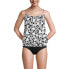 Women's Chlorine Resistant Blouson Tankini Swimsuit Top