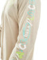 Фото #2 товара adidas Running Own The Run long sleeve top with graphic in beige