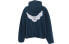 Фото #1 товара YEEZY X Gap X Balenciaga 三方联名 系列 Dove Hoodie 撞色Logo字母印花连帽宽松夹绒卫衣 男女同款 深蓝色 / Худи YEEZY x Gap x Balenciaga Dove Hoodie Logo