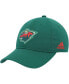 Фото #1 товара Men's Green Minnesota Wild Primary Logo Slouch Adjustable Hat