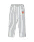 ფოტო #2 პროდუქტის Men's White, Royal New York Mets Big and Tall Pinstripe Sleep Set