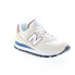 Фото #2 товара New Balance 574 Rugged ML574DWW Mens Beige Suede Lifestyle Sneakers Shoes