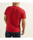 Фото #2 товара Men's Embroidered Logo T-shirt