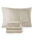 Фото #2 товара 600 Thread Count Pima Cotton Sateen 7-pc Sheet Set, Split King