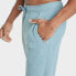 Фото #2 товара Men's Soft Gym Pants - All in Motion Heathered Blue XXL