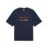 PUMA Pl ESS short sleeve T-shirt Club Navy, M - фото #2