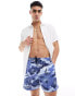 Фото #5 товара Tommy Jeans Hawaiian beach shorts in blue