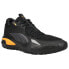 Фото #2 товара Puma Court Rider Pop Lace Up Basketball Mens Black Sneakers Athletic Shoes 3761