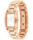 Women's Reese Rose Gold-Tone Stainless Steel Crystal Watch 24mm