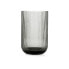 Glass Bidasoa Fosil Grey Glass 460 ml (6 Units)