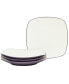 Colorwave Square Dinner Plates, Set of 4