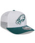 Фото #3 товара Men's White/Midnight Green Philadelphia Eagles 2024 NFL Training Camp 9SEVENTY Trucker Hat