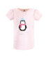 ფოტო #15 პროდუქტის Baby Girls Short Sleeve T-Shirts Winter Animals