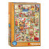 Фото #1 товара Puzzle Blumensamenkatalog 1000 Teile