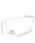 SPX24DB0A1 Deck Rail Box Planter White 24 Inch