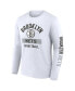 Фото #3 товара Men's Black, White Brooklyn Nets Two-Pack Just Net T-shirt Combo Set