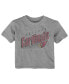 ფოტო #1 პროდუქტის Infant Boys and Girls Heathered Gray Distressed Arizona Cardinals Winning Streak T-shirt