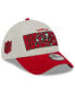 Фото #1 товара Men's Stone, Red Tampa Bay Buccaneers 2023 NFL Draft 39THIRTY Flex Hat