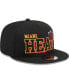 Фото #3 товара Men's Black Miami Heat Gameday 59fifty Snapback Hat
