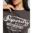 Фото #3 товара SUPERDRY Boho Biker Script Graphic short sleeve T-shirt