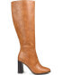 Фото #6 товара Women's Karima Extra Wide Calf Knee High Boots
