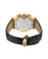 ფოტო #4 პროდუქტის Men's 10 YR Anniversary Saxon Diamond (1/6 ct.t.w.) & 18K Gold Plated Watch