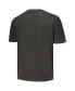 Men's Black Distressed Bob Dylan 50 Years Washed Graphic T-shirt