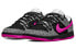 【定制球鞋】 Nike Dunk Low ESS "White Paisley" 腰果花 解构 低帮 板鞋 女款 黑粉 / Кроссовки Nike Dunk Low DJ9955-100