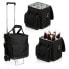 Фото #6 товара Legacy® by Picnic Time Cellar 6-Bottle Wine Carrier & Cooler Tote with Trolley