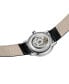 ფოტო #4 პროდუქტის Men's Coupole Classic Automatic Black Leather Strap Watch 41mm