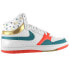 Nike Wmns Court Force High Celadon,Orange,White - фото #2