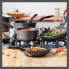 Rachael Ray Cook + Create 10pc Hard Anodized Nonstick Cookware Set with Black