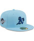 ფოტო #1 პროდუქტის Men's Light Blue Oakland Athletics 59FIFTY Fitted Hat