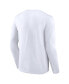 Фото #2 товара Men's White Seattle Kraken Authentic Pro Secondary Replen Long Sleeve T-shirt