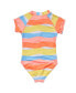 Фото #2 товара Toddler, Child Girls Good Vibes SS Surf Suit