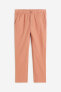 Фото #6 товара Regular Fit Linen-blend Pants