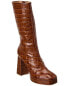 Schutz Raff Leather Boot Women's