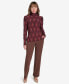 ფოტო #4 პროდუქტის Women's Paisley-Print Turtleneck