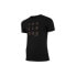 Фото #1 товара Мужская футболка спортивная черная с логотипом 4F M H4Z21-TSM018 Black